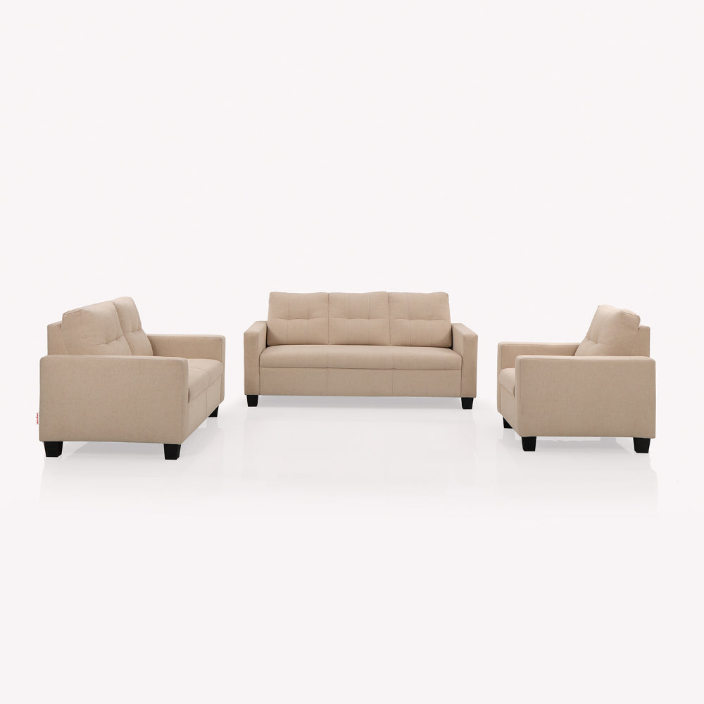 Ease Beige Fabric Sofa