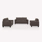 Ease Saddle Brown Fabric Sofa
