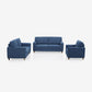 Utopia Blue Fabric Sofa