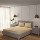 Italian Straw 100% Cotton 200 TC Solid Bedsheet Set