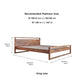 Synergy Sheesham Wood Bed