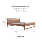 Synergy Sheesham Wood Bed