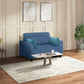 Zivo Plus Twilight Blue Fabric Sofa Set