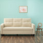 Ease Beige Fabric Sofa