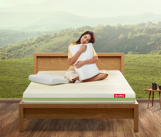 Nidraa 100% Natural Latex Contoured Pillow
