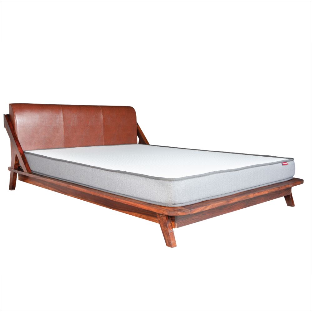 Plush Sheesham Wood Bed